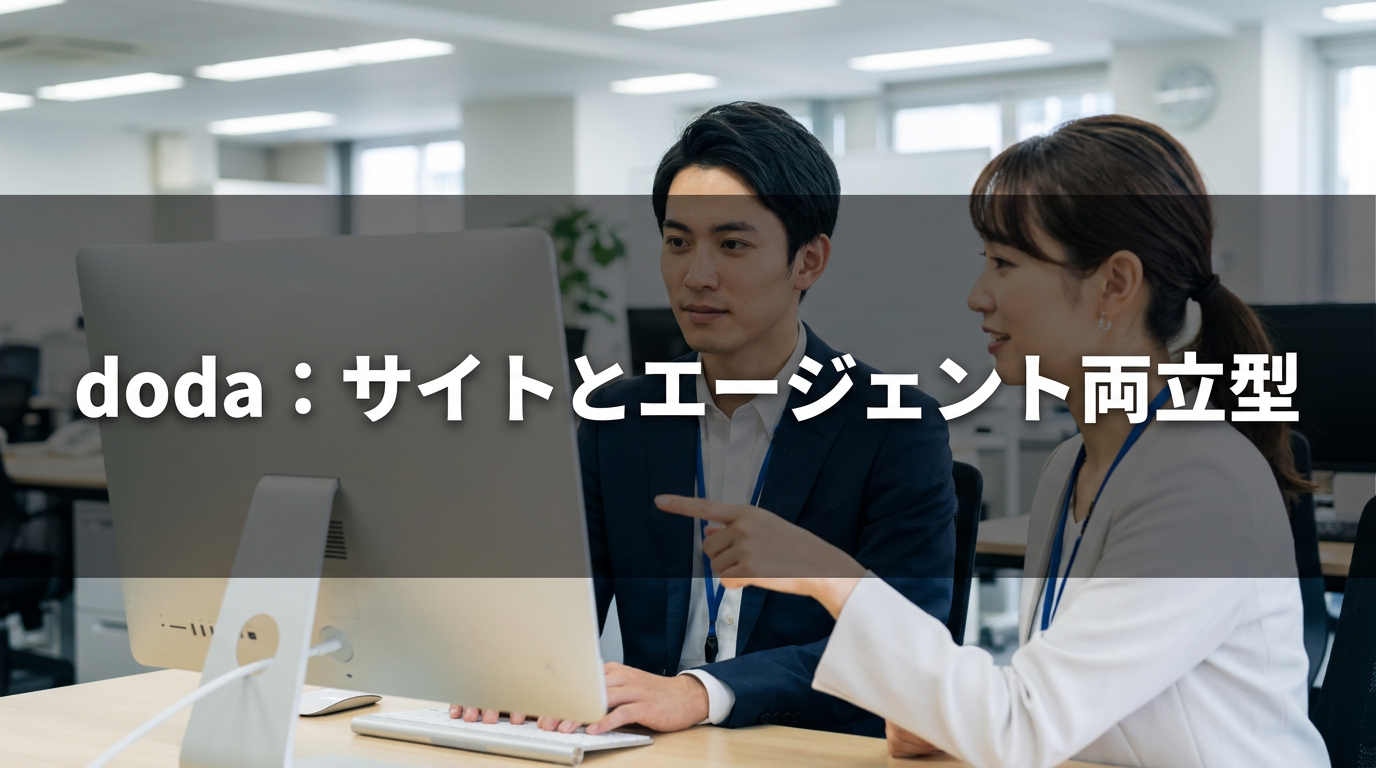 doda：サイトとエージェント両立型