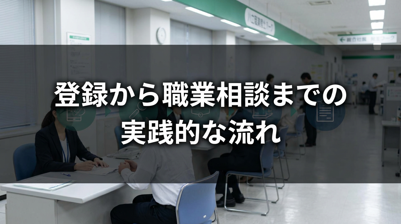 登録から職業相談までの実践的な流れ