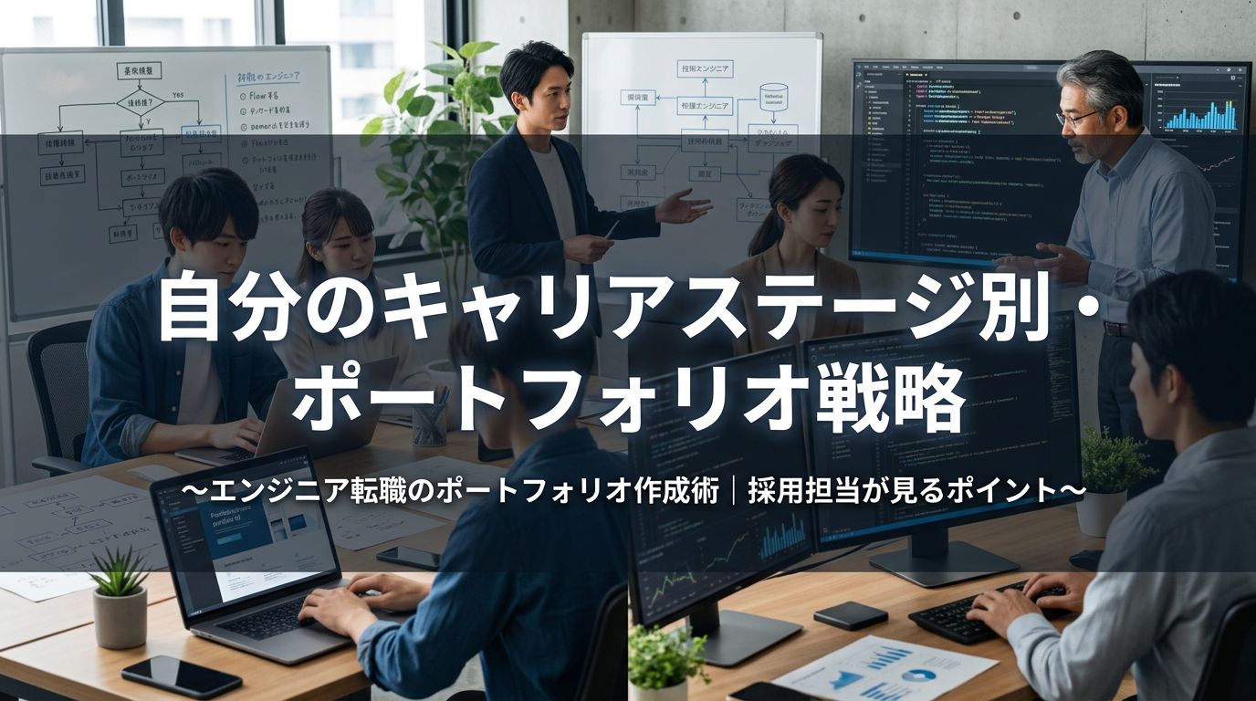 自分のキャリアステージ別・ポートフォリオ戦略